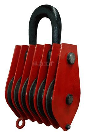 吊環(huán)型六輪滑車，軸套吊環(huán)型六輪滑車，滑車